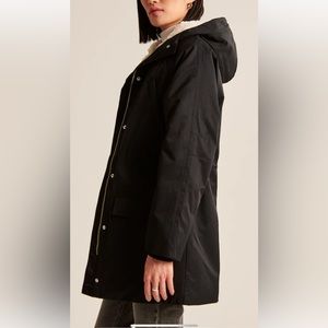 Abercrombie Water Repelente Parka XS NWT